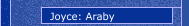 Joyce: Araby