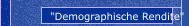"Demographische Rendite"